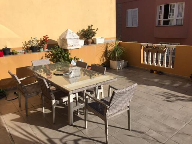 Grosse Terrasse. Modern. Home Office. Solarium Los Realejos Exteriör bild
